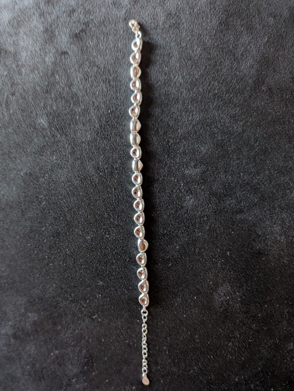 925 Sterling Silver Solid Beaded Bracelet Elegant Classic Minimalist Modern Glam - Picture 4 of 8